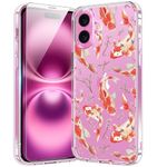 bicol for iPhone XX Case with Screen Protector, Enhanced Camera Protection, Crystal Clear Cover with Fashionable Designs for Girls Women, Slim Fit Protective Phone Case 6.1" Elegant Fishes