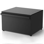 Home Bread Box Kitchen Counter Container - Black