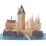 Cardology – Hogwarts Castle Pop Up Card | Harry Potter Birthday Card | Officially Licensed Wizarding World Merchandise (Hogwarts Castle)