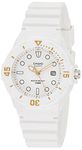 Casio Women's LRW200H-7E2VCF Dive Series Diver Look Analog Watch, White