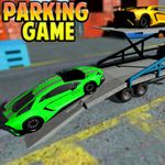 Car Driving Transporter Truck cargo plane parking Game 3D