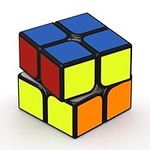 ROXENDA 2X2 Speed Cube, QiDi Original 2X2X2 Cube Super-Durable Sticker with Vivid Colors (2x2x2)