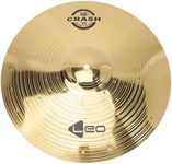 Abaodam 16 Inch Crash Cymbal Drum Cymbal Percussion Brass Cymbal Alloy Crash Cymbal Musical Instrument Accessory for Drum Set