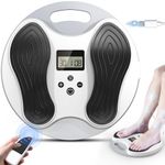 Medic Circulation Machine Blood Booster for Feet and Legs, EMS Foot Massagers for Pain and Circulation Stimulator Electric Foot Massage Machine with 4 TENS Pads Muscle Neuropathy Pain Relief for Feet