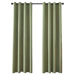 MRTREES Blackout Curtains Bedroom 90 Drop 2 Panels Sage Green Eyelet Thermal Curtain for Living Room Soft Texture Window Treatments for Kids 46x90 Inch 117x228 CM