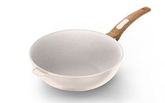 Ekau Essential Open Wok 28cm - Ivory