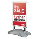 Wind Resistant Pavement Sign Poster Display A-Board from Viro Display (A1 - 594 x 841mm)