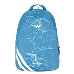 Wildcraft Polyester Wc 1 Cracks Standard Backpack Blue (11910) (Medium Size)