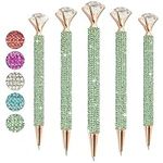 5 Pcs Big Crystal Diamond Pens Blin