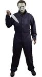 Halloween Costume Jumpsuit Coveralls Mens Horror Scary Movies Navy Cosplay Costume Shirt XL