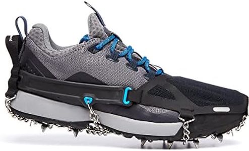 BLACK DIAMOND Distance Spike Traction Device | Stainless Steel Spikes | Hybrid Softshell Design | Reliable Grip for Running & Hiking on Ice | Medium