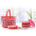 Tupperware Girls Day Out Lunch - Plastic, 300 Ml, Pink