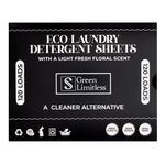 Green Limitless Eco Laundry Detergent 120 Sheets (Loads) with A Light Fresh Floral Scent