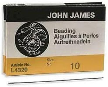 Beading Needles -Size 10, 25 Pack