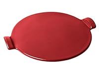 Emile Henry 347514 Flame Top 14.5" Pizza Stone, Burgundy Red