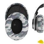 Geekria QuickFit Replacement Ear Pads for Turtle Beach Stealth Pro Headphones Ear Cushions, Headset Earpads, Ear Cups Cover Repair Parts (Camo)