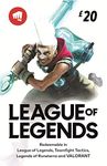 League of Legends £20 Gift Card | Riot Points