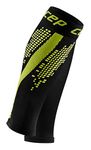 CEP - NIGHTTECH CALF SLEEVES REDESIGN for women | Reflective calf sleeves in green | size IV