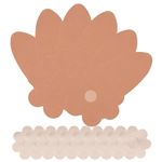 Tbwisher Boob Tape for Breast Lift Boobytape - 3 Pairs Sticky Body Tape for Push-up Shape for Breast Support Lift 5 pairs Nipple Protector covers (Beige, F-G-H)