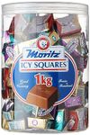 Mortiz ICY Chocolate Squares 90 Units, 1 Kilogram