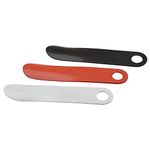 GRAH SANGRAH Stylish Plastic Shoe Horns (Red, White, Black)