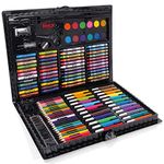 Artworx Drawing Set For Kids - 118 Piece Kids Art Set & Case - Painting and Colouring Set Storage Box - Boys and Girls Gift or Present - Arts & Crafts Supplies for Juniors Age 6-12