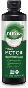 Nutiva Organic MCT Oil, Keto & Paleo Friendly, Unflavored, 16 Ounce