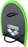 Arena Unisex Adult Flex Swimming Hand Paddles for Men and Women No Slip Mesh Design Swim Training Pool Equipment, Acid Lime/Black, Medium