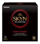 Lifestyles Skyn Extra Studded - 22 Pack