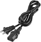 PKPOWER 2-Prong AC Power Cord Cable Lead Replacement for Polk Audio Model PSW111 PSW125 PSW505 PSW525 Subwoofer