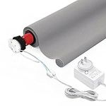 12v DIY Electric Roller Blinds/Shades with 25mm Tubular Motor, Motorized Shades and Blinds for Windows Remote Control