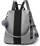 TARAIN COLLECTION Women's PU Leather Stylish and Trending Backpack for office daypack mini travel bag Casual Backpack (Grey)