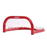 BASE – Street Hockey Skill Goal 12 Inch 33 x 36 x 18 cm, Outdoor Goal, Goal for Hockeyballs & Pucks, Street Hockey Training, Red/White