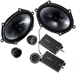 Kicker 46CSS684 Car Audio 6x8 Component Full Range Stereo Speakers Set CSS68