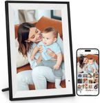 AEEZO Digital Picture Frame WLAN, 10.1 Inches Digital Photo Frame Built in 32GB Memory,1280 x 800 IPS Touchscreen Electronic Photo Frame,Automatic Rotation, Easy Setup and Share Photos or Videos