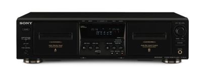 Sony TC-WE475/B Double Cassette Deck Black
