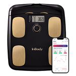 InBody H20N-Black Smart Full Body Composition Analyzer Scale - Full Body Digital Scale, BMI Measurement Tool, Body Fat Analyzer, Muscle Mass Inbody Scale - Bluetooth Connected