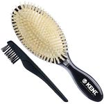 Kent Large Pure Soft White Bristle Cushioned Brush - CSGL (PACK OF 1)