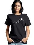 Hollywood Star Fashion Black T Shirts