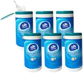 Vinda 480 Count (6 Packs) Tube Style Antiseptic Wipes, Disinfectant, Cleaning, Sanitizing, Hand Clean Wipes for Home, Office, Travel and Outdoor Use