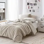 Byourbed Coma Inducer Oversized Twin XL Comforter Set - The Original Plush - Almond Milk