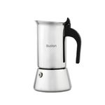 Budan Induction Moka Pot 2 Cup Stainless Steel Espresso Maker, stovetop coffee maker