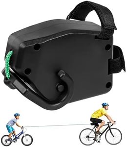 Acentor Traino bici bambino, 2,5m Retrattile Corda di Trazione Della Bicicletta per bambino, Cintura di Trazione Della Bicicletta, Corda da Traino Elastica Portatile per le Gite in Famiglia