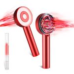 INCFADDY Scalp Massager with Red Light Therapy Hair,3-in-1 Multi-Function Electric Scalp Massage Comb for Hair,Cordless & Portable,Electric Hair Brushes for Home Use