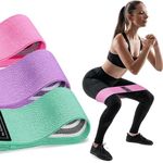 Resistance Bands, Resistance Exercise Bands, Fabric Resistance Bands, Booty Bands, Elastic Bands for Exercise Training, Workout Tension Bands for Gym Fitness Bands Elastique Entrainement