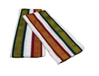 Cotton Men's Angavastram Towel || Pooja Gift for Iyer - Size:46x33 Inch (Pack of 2 Piece)