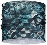 BUFF CoolNet UV Half Neck Gaitor, UPF 50 Sun Protection, Breathable, Cooling Bandana, Versatile, Quick Dry Face Mask, Laertes, Adult Size