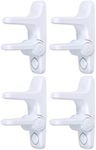 Safety 1st Outsmart Lever Handle Lock, White, 4PK