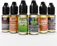 Moments of Bliss Cosmetics 6 x 10mL Luxury and Designer Fragrance Oil Sets - Highly Concentrated Suitable for Soaps, Bath Bombs, Candles, diffusers, Wax Melts and Sprays (Halloween)
