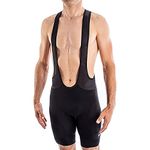 Castelli Men's Endurance 3 Bibshort for Road and Gravel Biking l Cycling, Black, Large